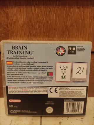 Juegos Nintendo DS: Cars y Brain Training