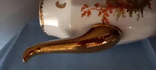 Juego de café porcelana 6 servicios.  Años 50