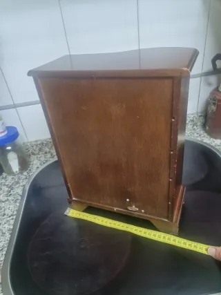 Joyero musical de madera