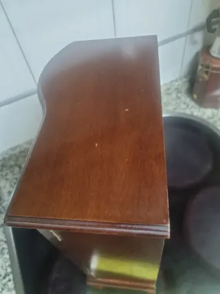 Joyero musical de madera