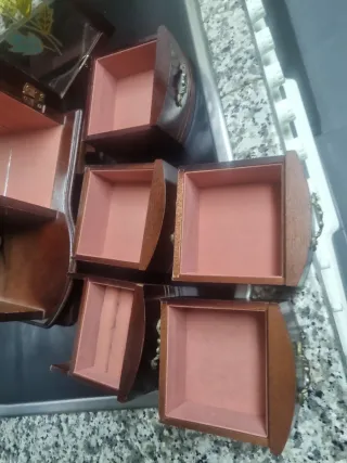 Joyero musical de madera