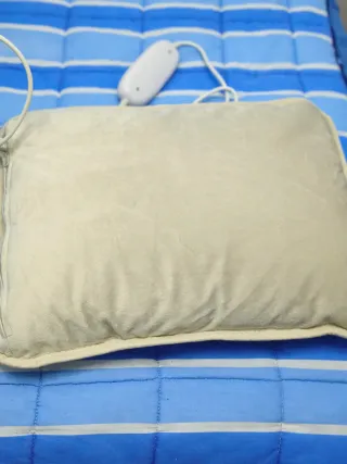 Cojín eléctrico beige