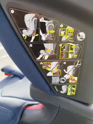 Sillita coche Britax Römer azul KIDFIX III M