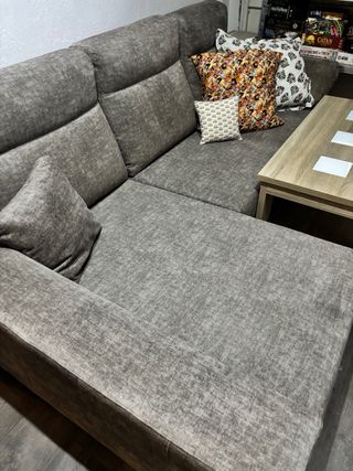 Sofá Chaiselongue Gris