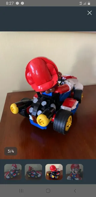 LEGO Mario Kart 72037 Mario & Kart 1972 piezas