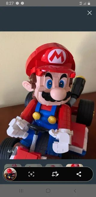 LEGO Mario Kart 72037 Mario & Kart 1972 piezas