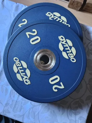 Discos de pesa Gym80 20kg