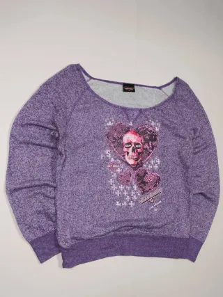 Jersey Harley Davidson Las Vegas Morado Calavera L