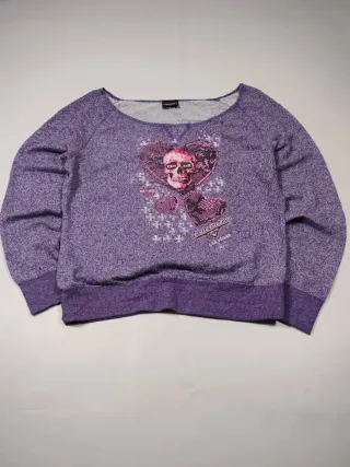 Jersey Harley Davidson Las Vegas Morado Calavera L