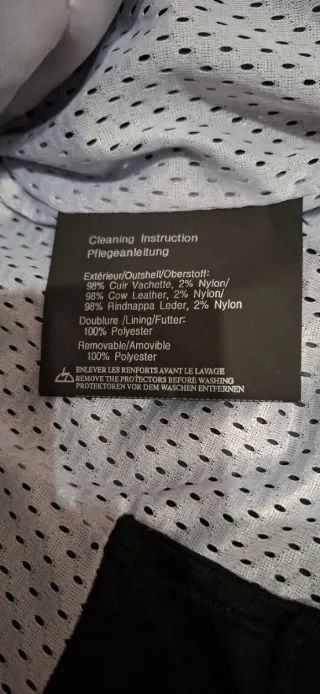 Chaqueta Moto Richa Mujer Negra y Rosa