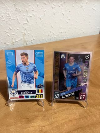 Lote Cartas Kevin de Bruyne Topps