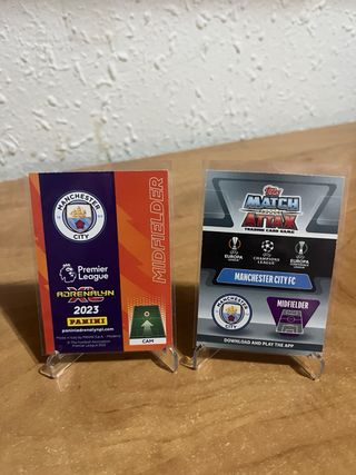 Lote Cartas Kevin de Bruyne Topps