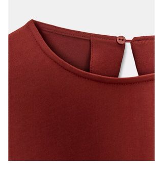 Camisa asimétrica Zara Talla S