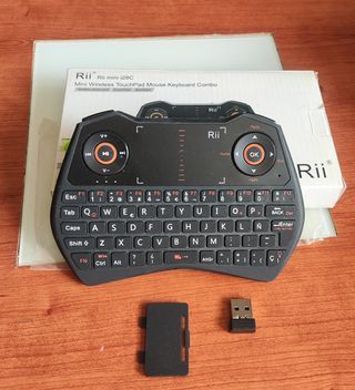 Rii Mini i28C Teclado Inalámbrico Retroiluminado