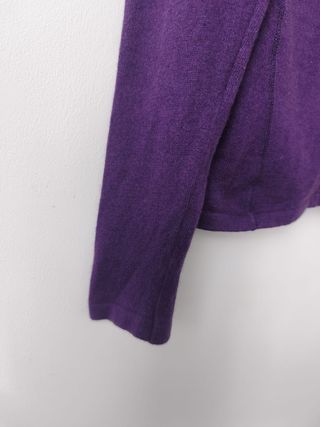 The North Face Wool Blend Full Zip Jacket - Purple