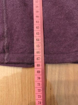 The North Face Wool Blend Full Zip Jacket - Purple