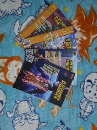 Combinado de revistas 4-7 El escuadrón de Bardock