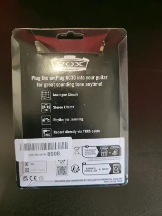 VOX amPlug 3 AC30 Amplificatore Chitarra