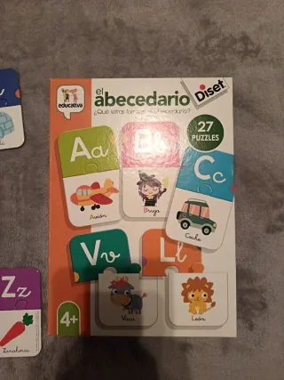 Puzzle Abecedario Diset