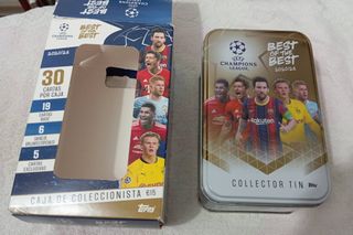 CAJA FUTBOL BEST OF THE BEST 20-21 CON 21 CROMOS