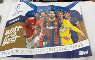 CAJA FUTBOL BEST OF THE BEST 20-21 CON 21 CROMOS