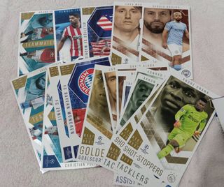 CAJA FUTBOL BEST OF THE BEST 20-21 CON 21 CROMOS