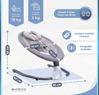 Silla mecedora para bebé