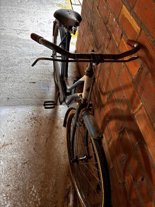 Bicicleta Antigua Azul