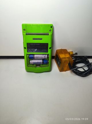 Nintendo Game Boy Color Verde + Fuente