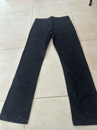 Pantalones Chinos Zara Hombre Negros