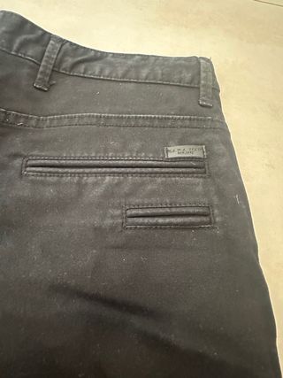Pantalones Chinos Zara Hombre Negros