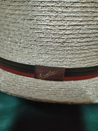 Cappello Borsalino treccia canapa uomo