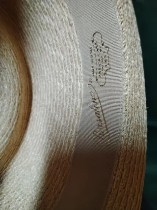 Cappello Borsalino treccia canapa uomo