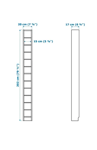 Estantería IKEA Gnedby Madera Marrón