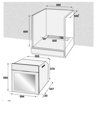 Horno Beko BSE22341X