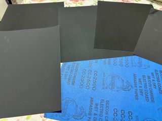 Set Carta Vetrata Carburo Silicio Professionale