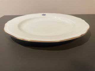 Precioso juego de seis platos llanos de Royal Kent