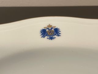 Precioso juego de seis platos llanos de Royal Kent