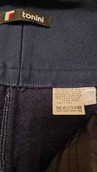 Pantalón de esquí Tonini azul