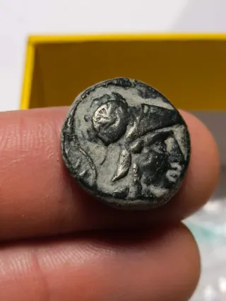 Moneda Griega Mysia Pergamo Antigua