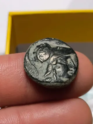 Moneda Griega Mysia Pergamo Antigua