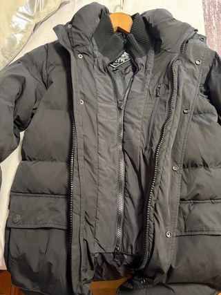 Parka Superdry Mountain Hombre Negra