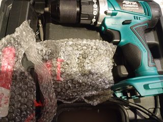 Taladro Atornillador 21V 2 Baterías 2Ah