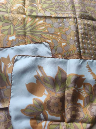 Foulard vintage seta floreale
