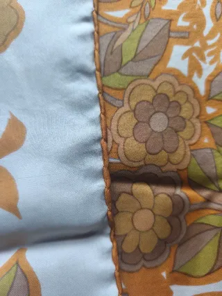 Foulard vintage seta floreale