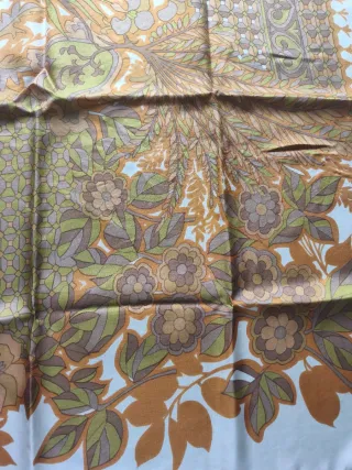 Foulard vintage seta floreale