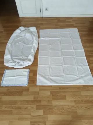 Lençóis para berço de bebé