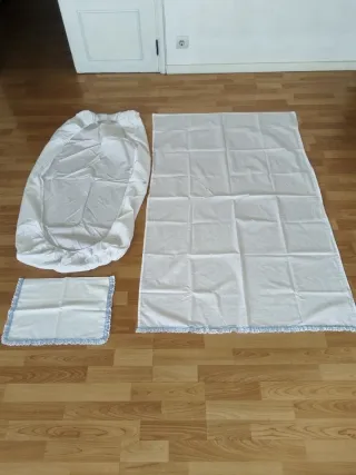 Lençóis para berço de bebé