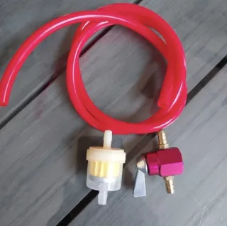 Manguera gasolina, filtro y llave corte
