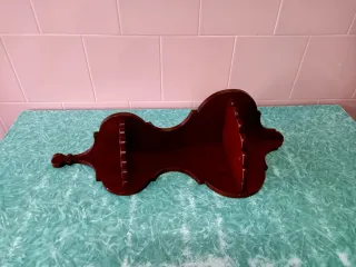 2 Estanterías de Esquina Madera